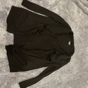 Hardy Worn Black Cardigan